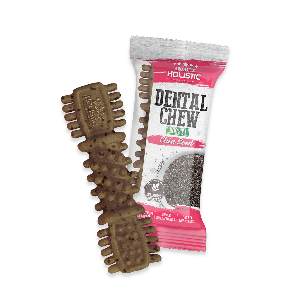 Absolute Holistic Boost Dental Chew Chia Seed (25g)