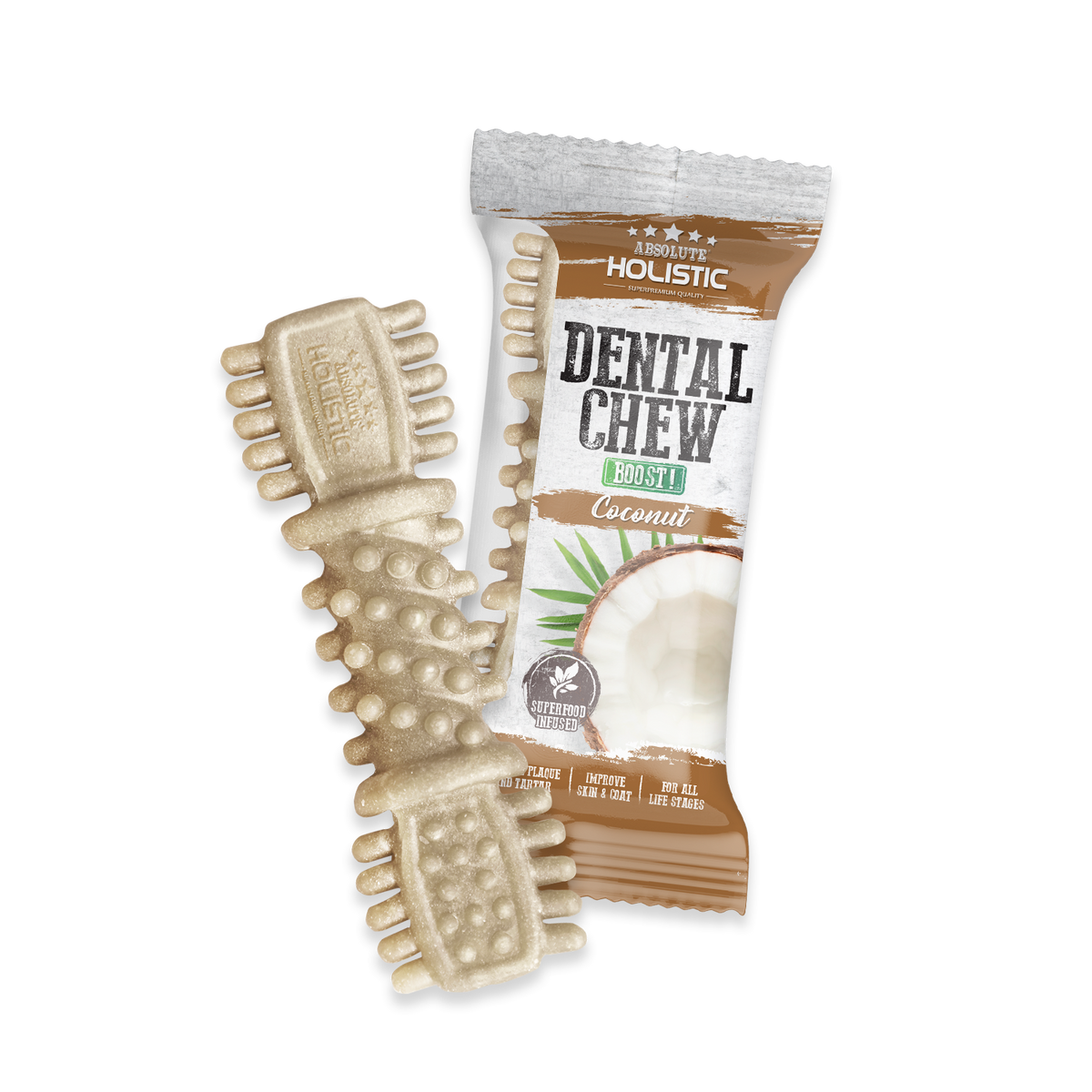 Absolute Holistic Boost Dental Chew Coconut (25g)