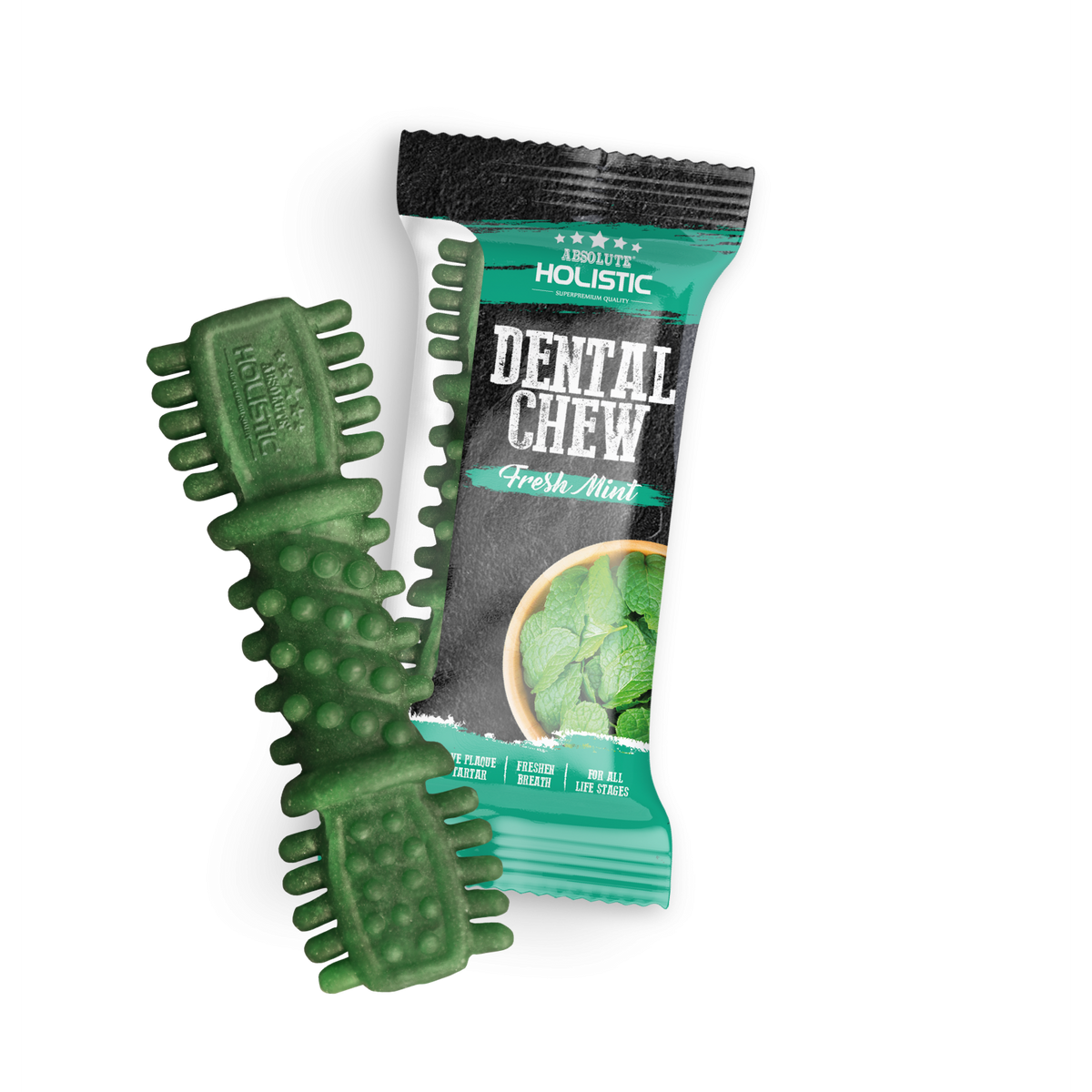 Absolute Holistic Dental Chew Fresh Mint (25g)