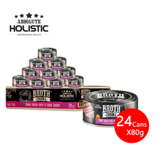 [CNT OF 24] Absolute Holistic Tuna Thick Cuts & Chia Seeds (80g)