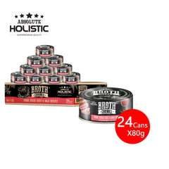 [CNT OF 24] Absolute Holistic Tuna Thick Cuts & Goji Berry (80g)