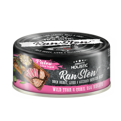 [CNT OF 24] Absolute Holistic Wild Tuna & Quail Egg (80g)