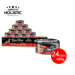 [CNT OF 24] Absolute Holistic Wild Tuna & Fish Roe (80g)