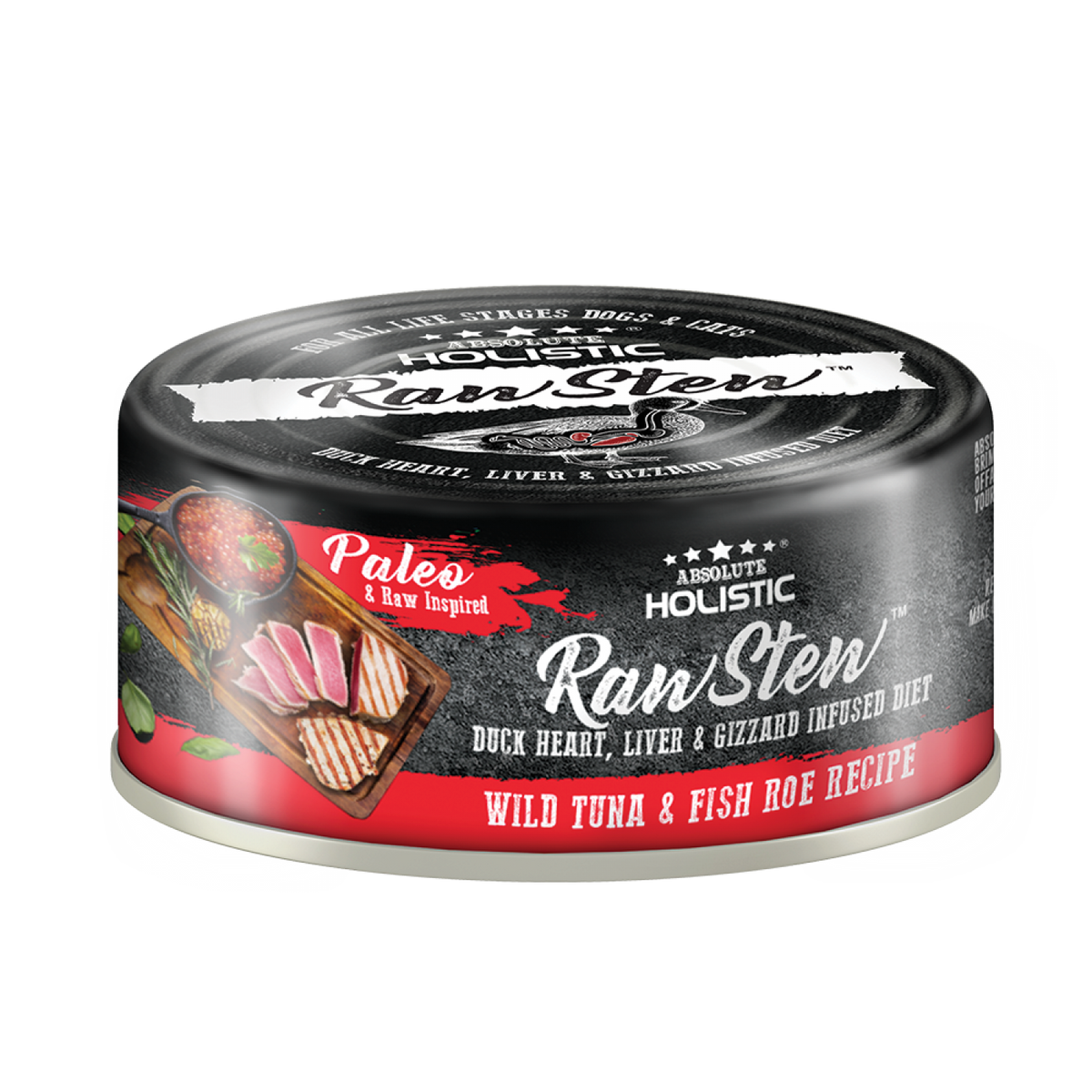 [CNT OF 24] Absolute Holistic Wild Tuna & Fish Roe (80g)