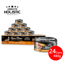 [CNT OF 24] Absolute Holistic Wild Tuna & Wild Salmon (80g)