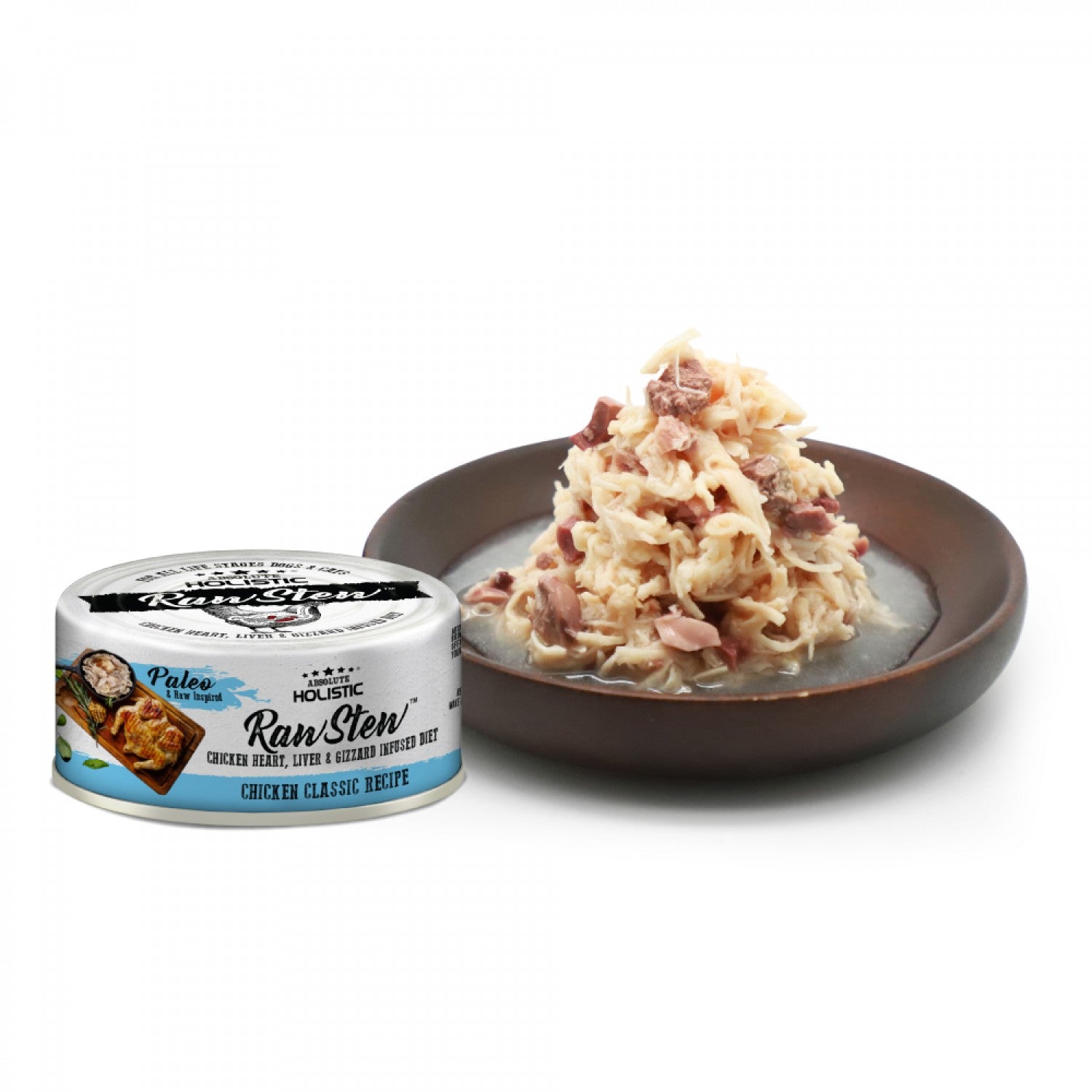 [CNT OF 24] Absolute Holistic Chicken Classic (80g)