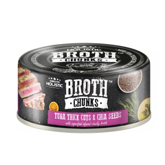 [CNT OF 24] Absolute Holistic Tuna Thick Cuts & Chia Seeds (80g)
