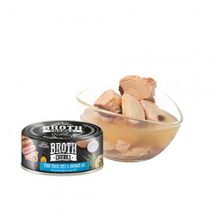 [CNT OF 24] Absolute Holistic Tuna Thick Cuts & Coconut Oil (80g)