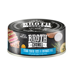 [CNT OF 24] Absolute Holistic Tuna Thick Cuts & Coconut Oil (80g)