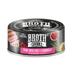 [CNT OF 24] Absolute Holistic Tuna Thick Cuts & Cranberry (80g)
