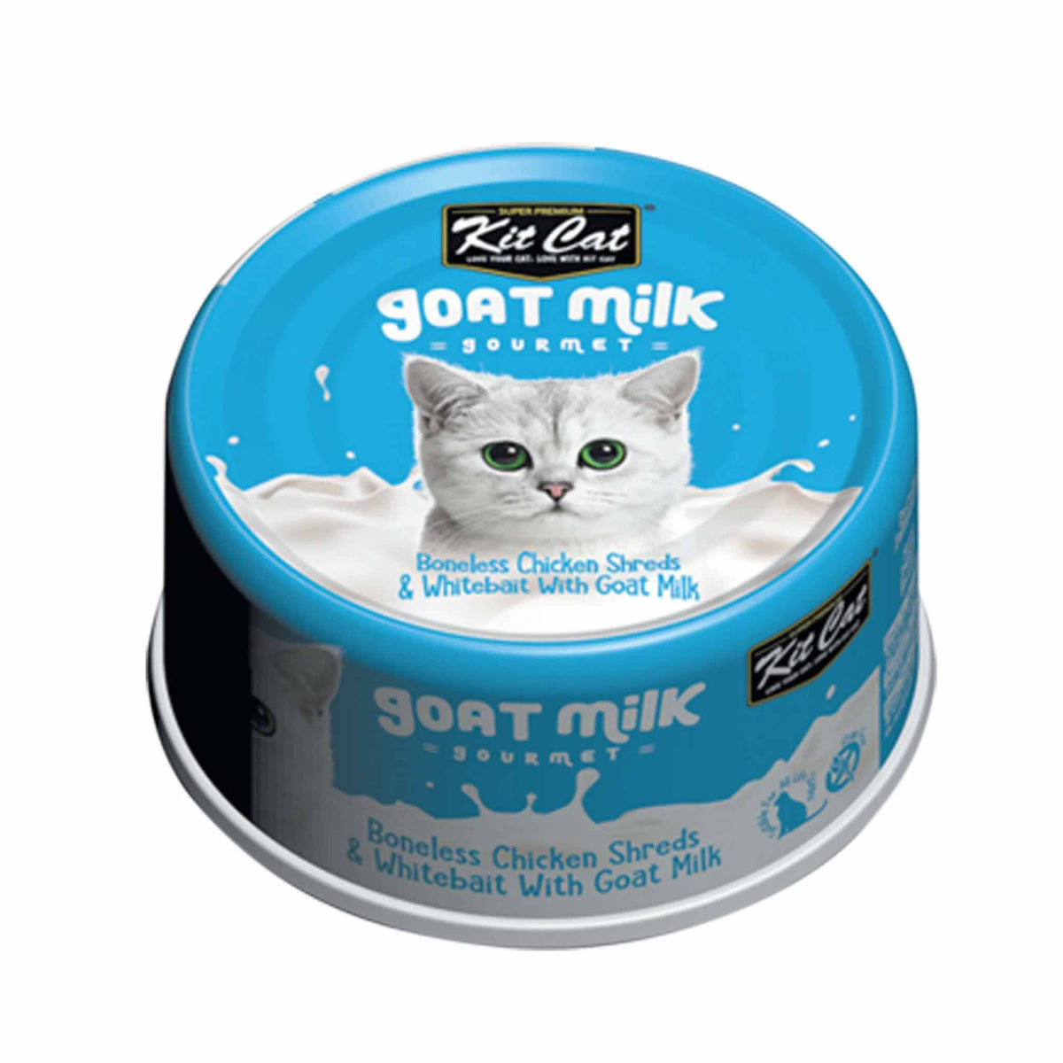 [CNT OF 24] Kit Cat Goat Milk Gourmet Chicken & Whitebait 70g