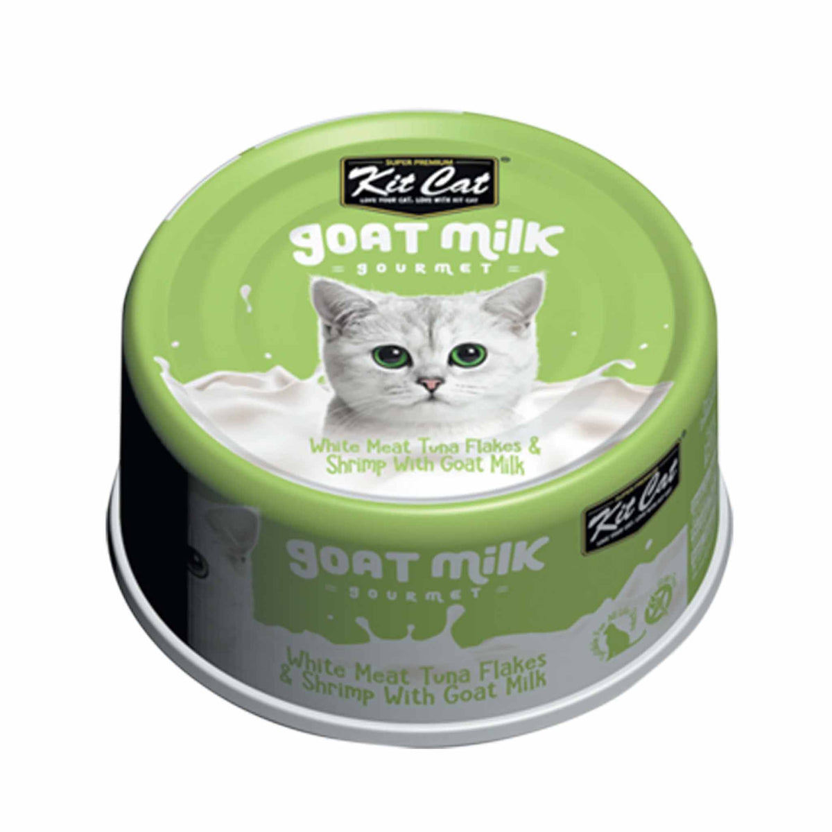 [CNT OF 24] Kit Cat Goat Milk Gourmet Tuna & Shrimp 70g