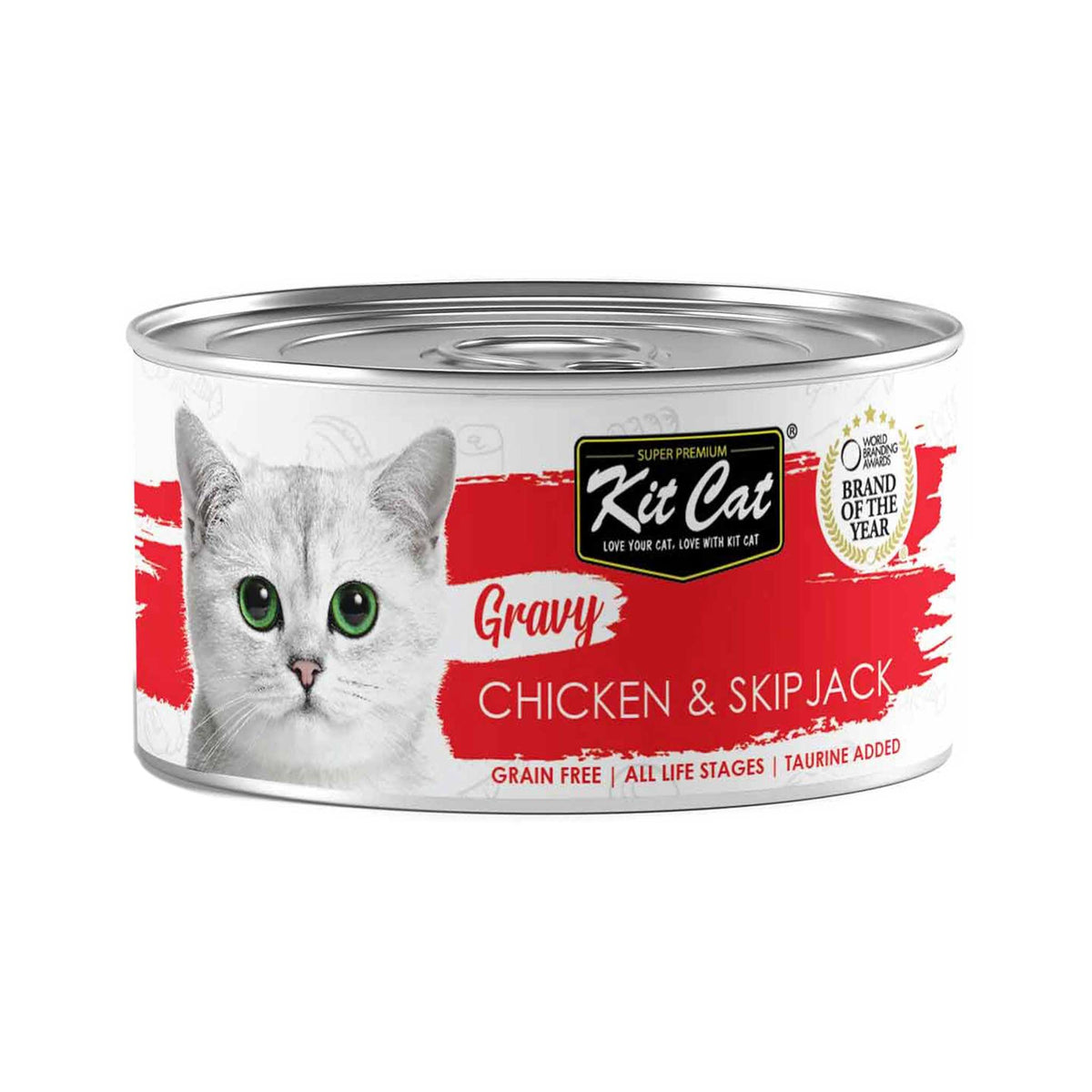 [CNT OF 24] Kit Cat Gravy Chicken & Skipjack 70g