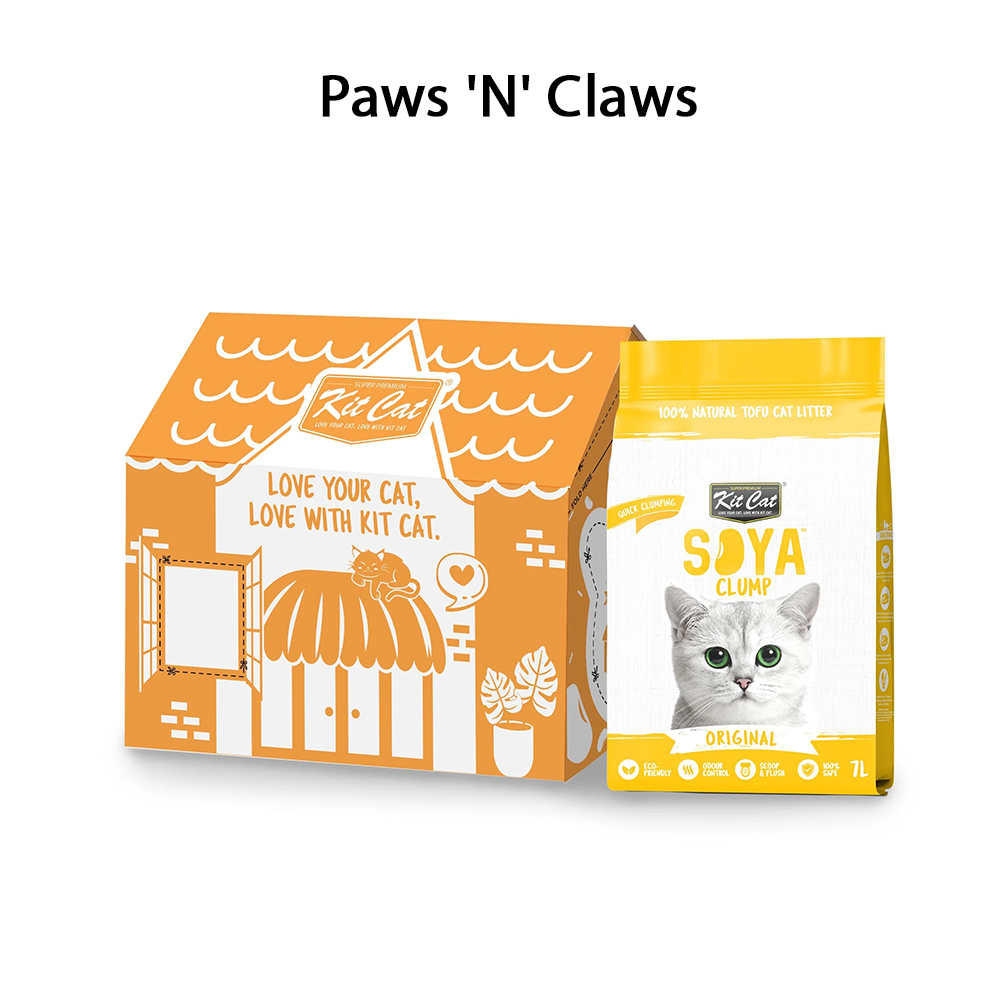 [CTN OF 6] Kit Cat Soya Clump Cat Litter (6x7L)
